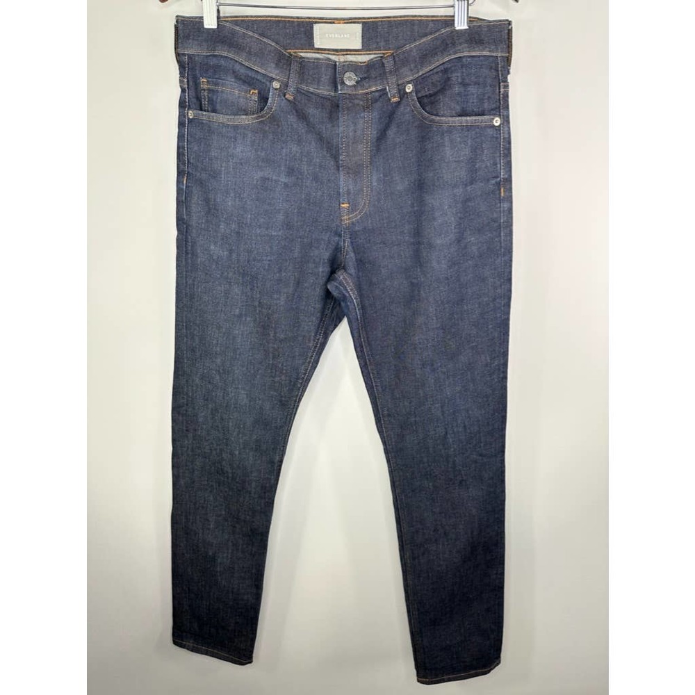 Men's Everlane Indigo Wash Slim Fit Jean 33X32